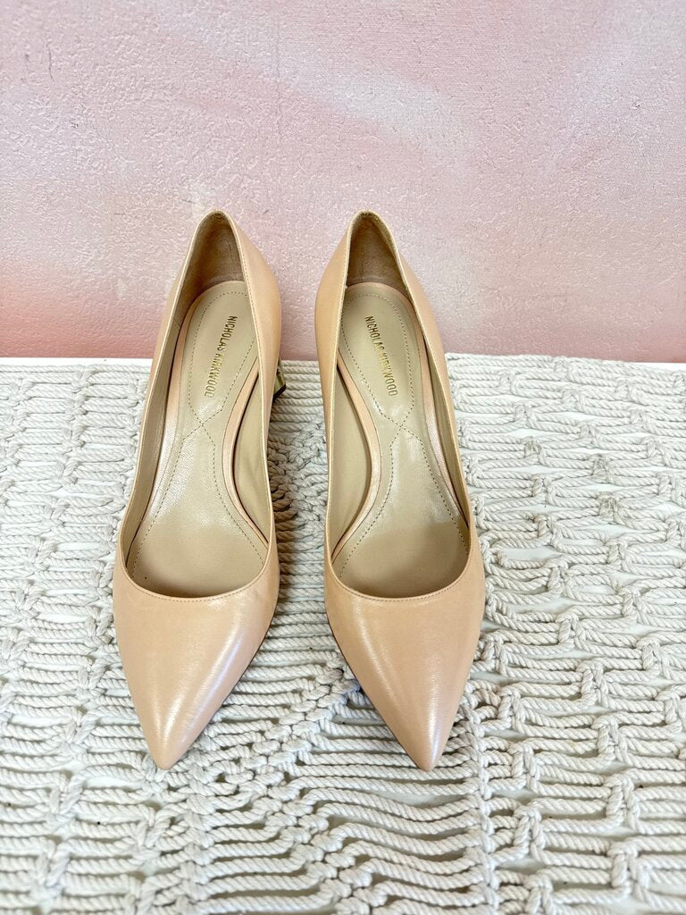 Nicholas Kirkwood Pointed Toe Leather Pump