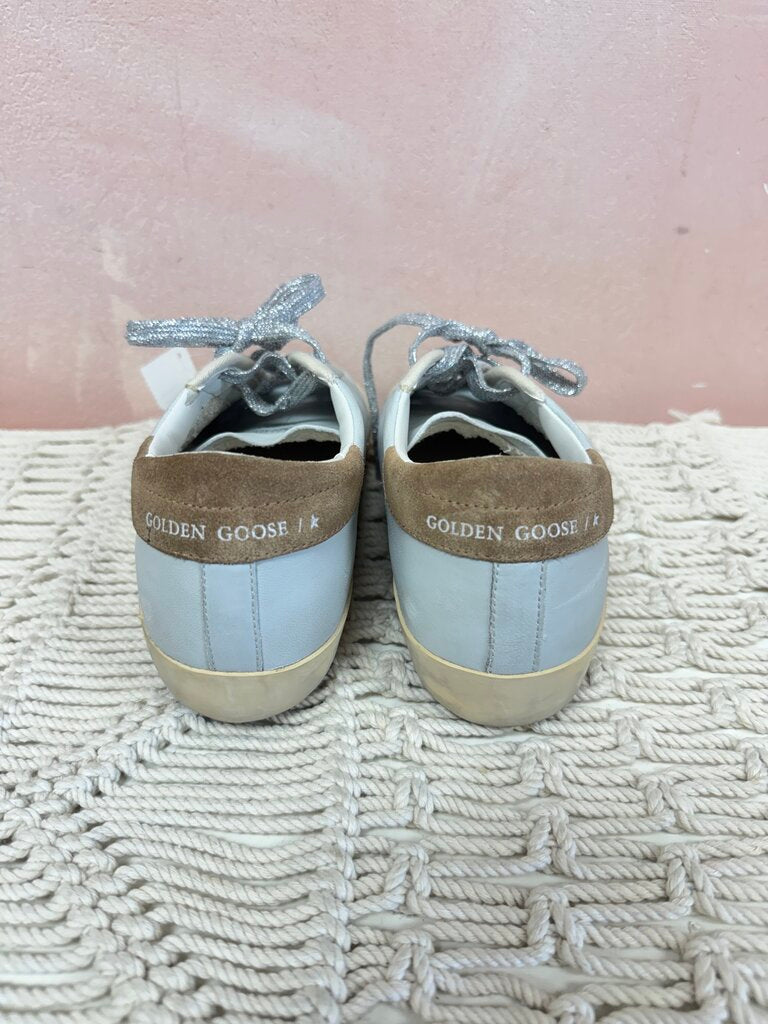 Golden Goose Cheetah Print Star Sneaker