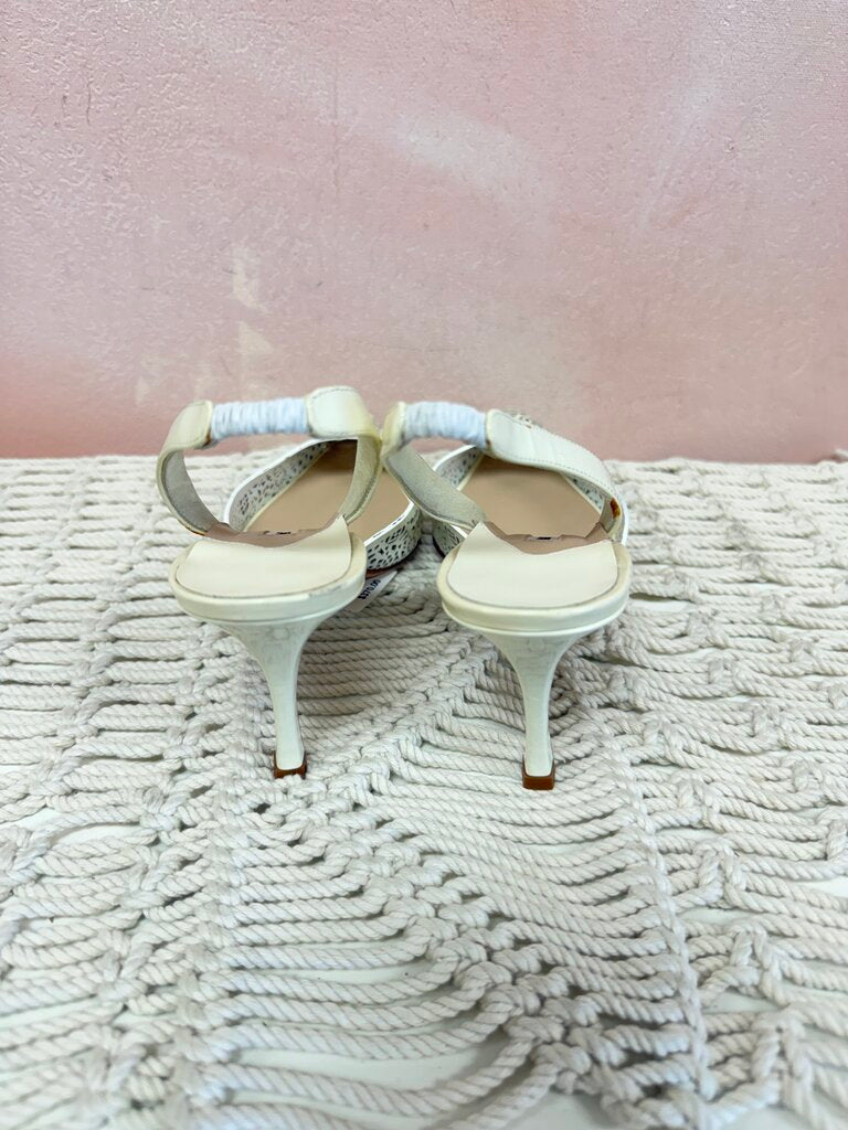 Manolo Blahnik Cutout Slingbacks