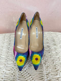 Manolo Blahnik Printed Pump