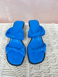 Mercedes Castillo Leather Slides