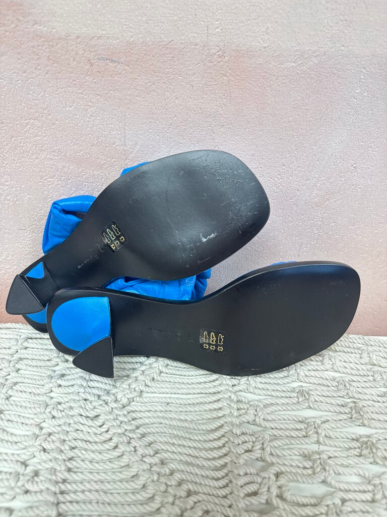 Mercedes Castillo Leather Slides