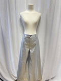 Maeve Silver Wide Leg Pant NWT