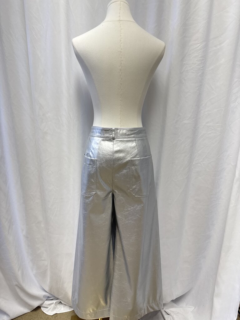 Maeve Silver Wide Leg Pant NWT