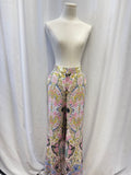 Elie Tahari Pink Printed Trouser