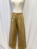 R13 Khaki Wide Leg Trouser NWT