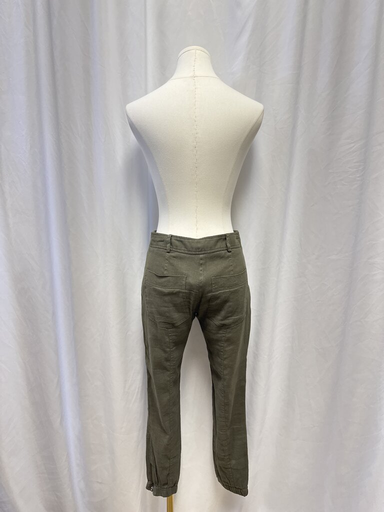 Veronica Beard Olive Cargo Style Joggers
