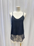 Brochu Walker Black Lace Trim Tank