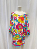 Trina Turk Multi Floral Tunic NWT