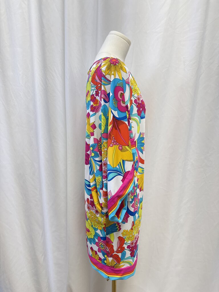 Trina Turk Multi Floral Tunic NWT