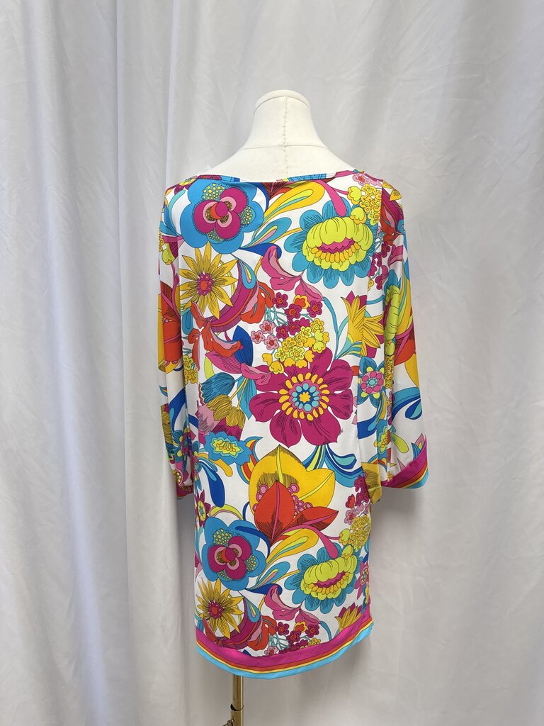 Trina Turk Multi Floral Tunic NWT