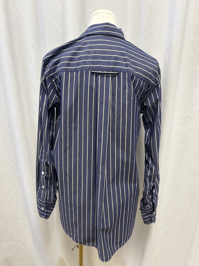 Citizens of Humanity Blue Striped Button Up
