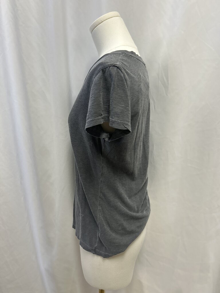 Sundry Grey Hearts and Lips Tee