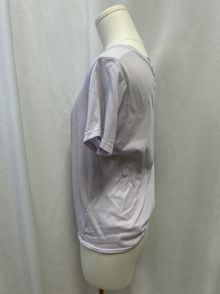 Sundry Lilac Tie Tee