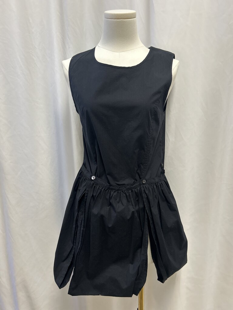 Ter et Bantine Black Cotton Dress