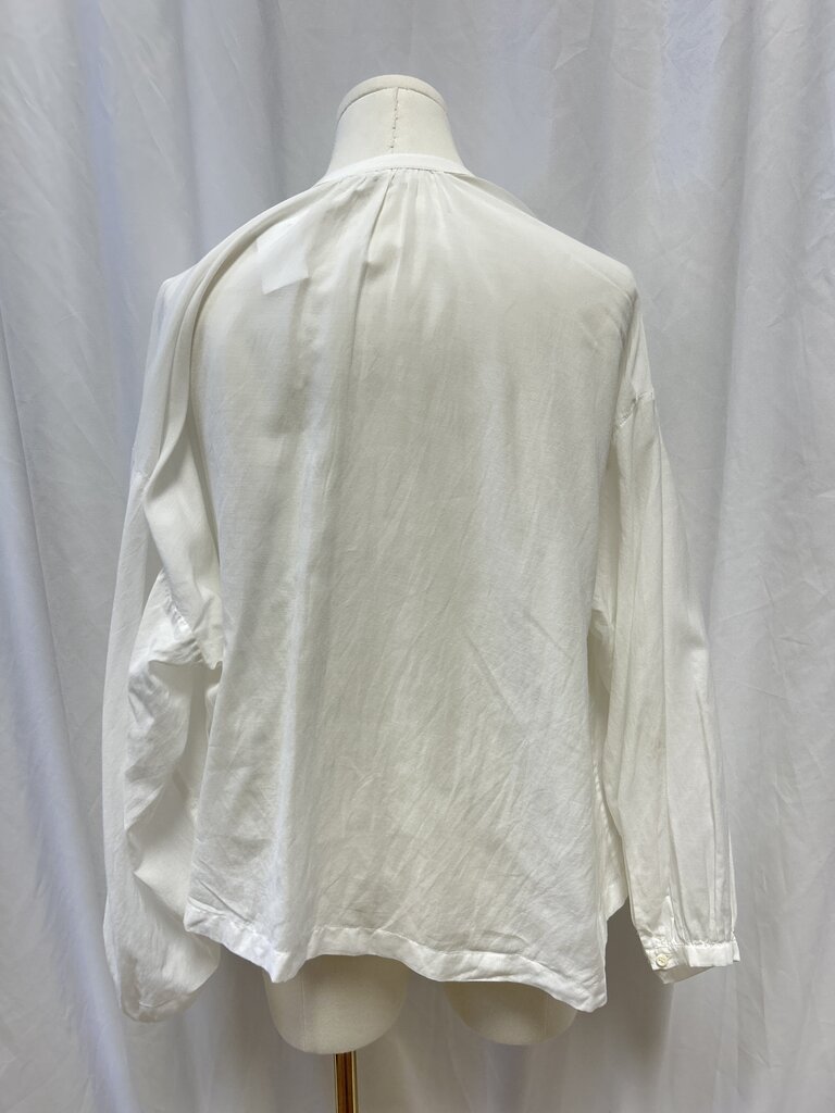 Doen Long Sleeve Cotton Blend Blouse