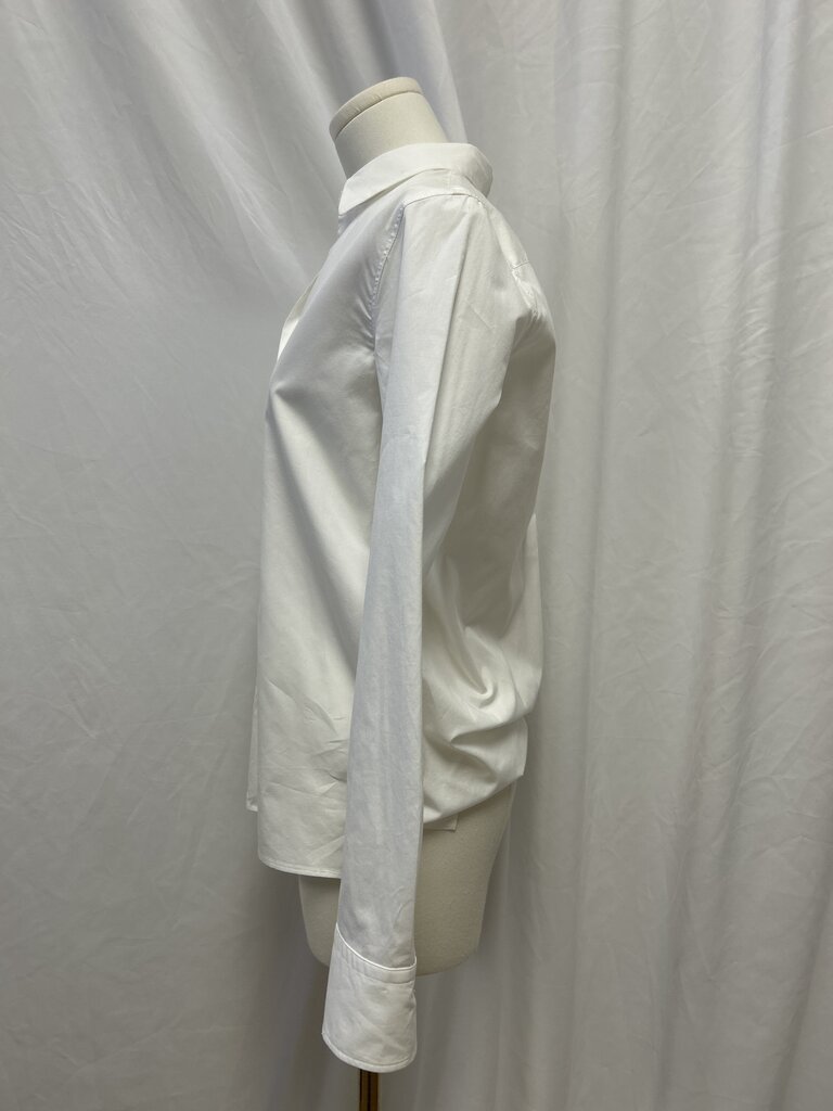 Rag & Button White Button Down