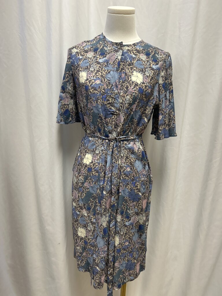 Zadig & Voltaire Blue Floral Mini Dress