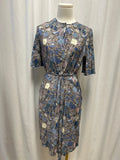 Zadig & Voltaire Blue Floral Mini Dress