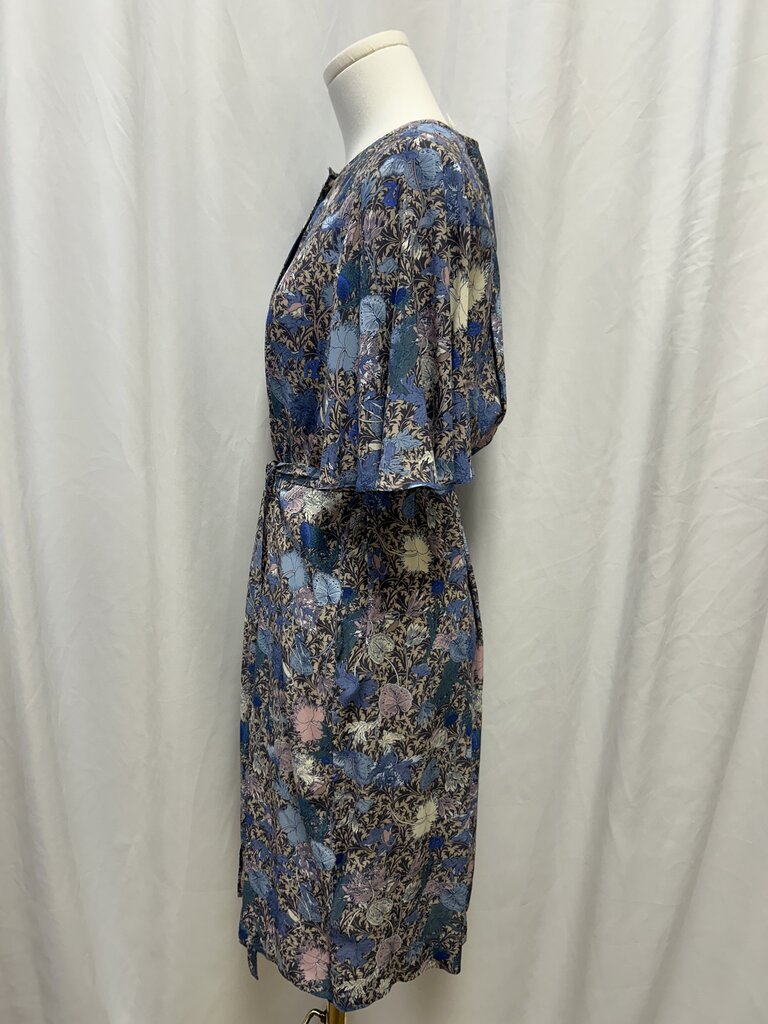 Zadig & Voltaire Blue Floral Mini Dress