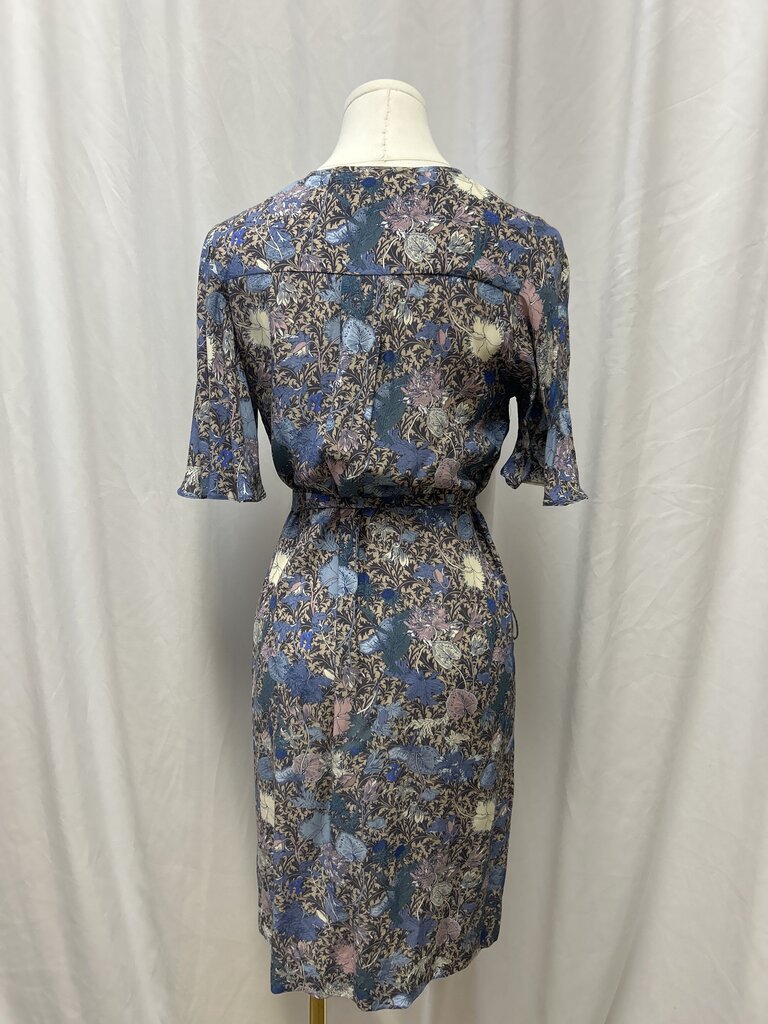 Zadig & Voltaire Blue Floral Mini Dress