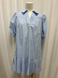 Maje Blue Heart Mini Dress