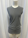 Brunello Cucinelli Grey Sleeveless Top
