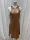 Metallic Tank Dress