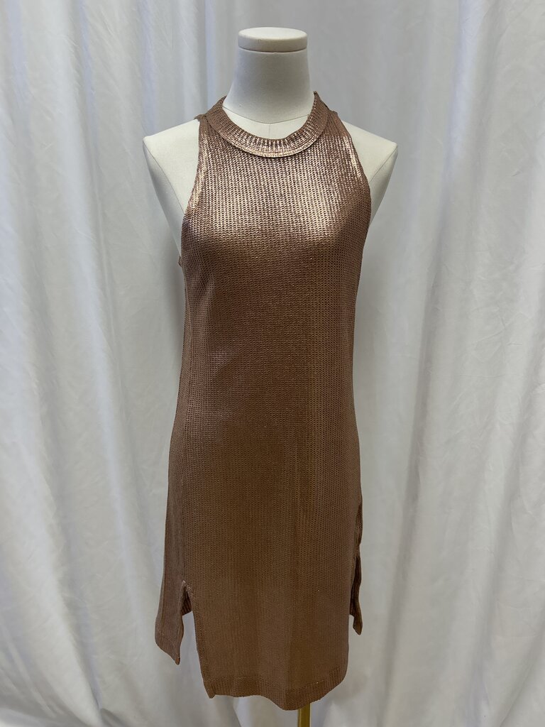 Metallic Tank Dress