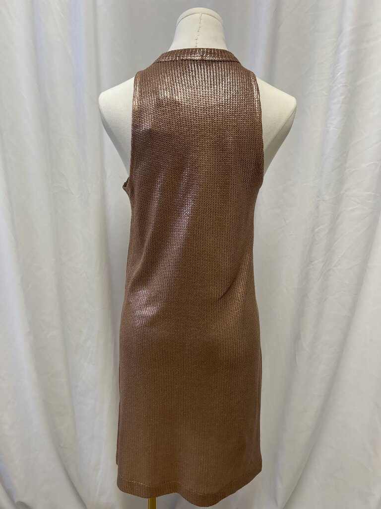 Metallic Tank Dress