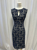 Erdem Black Lace Sleeveless Dress