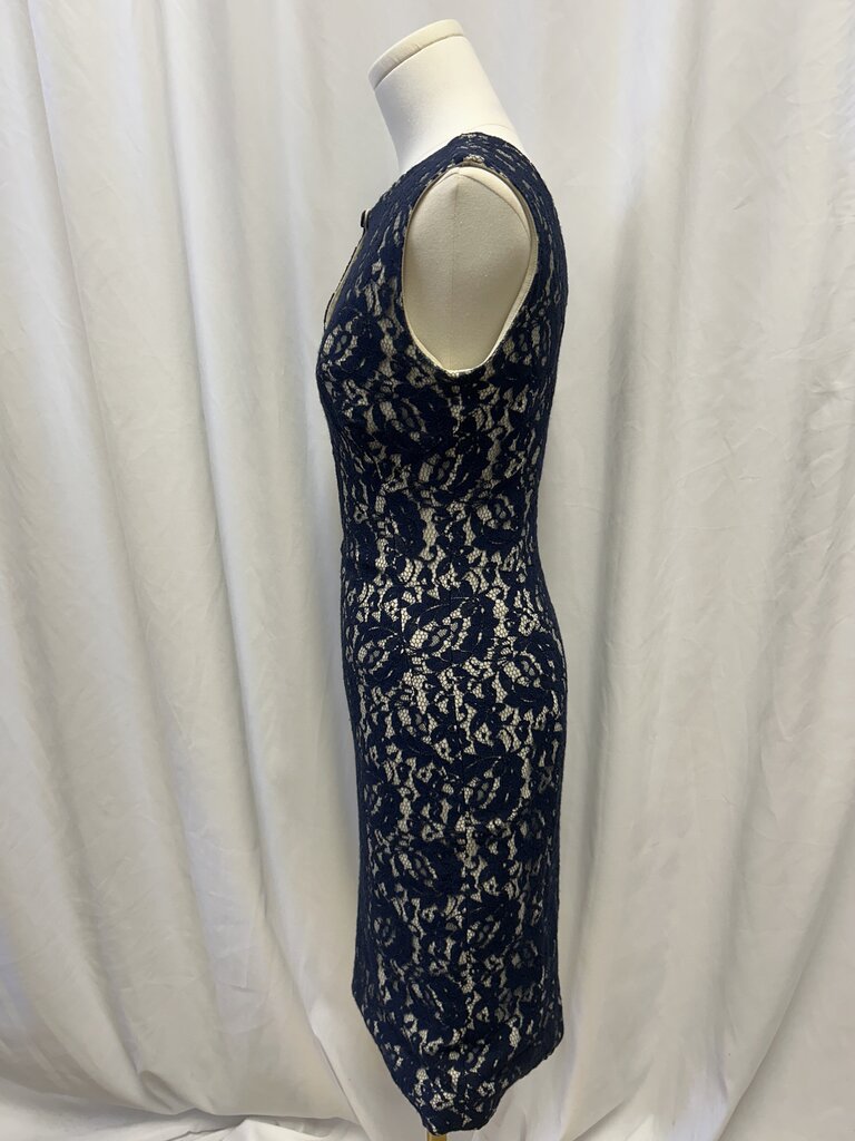Erdem Black Lace Sleeveless Dress