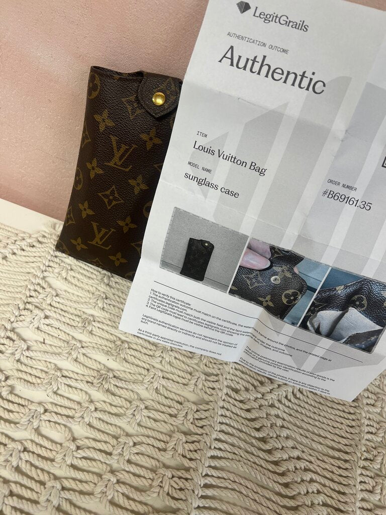Louis Vuitton Monogram Sunglasses Case '10