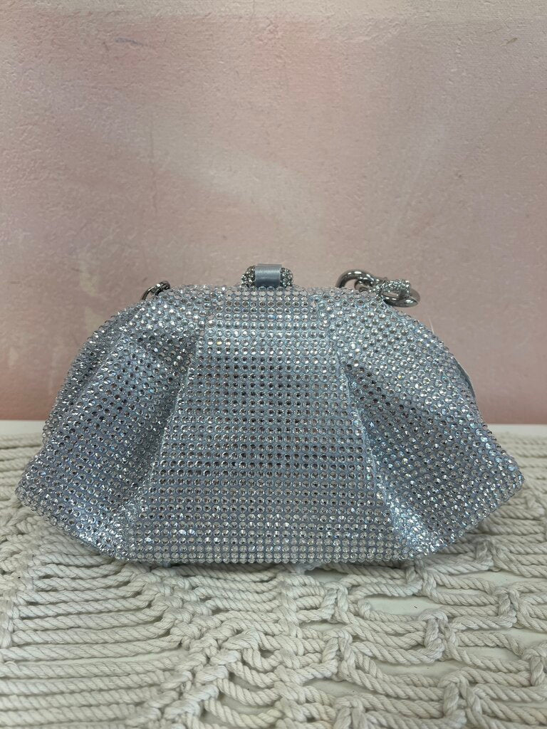 Judith Leiber Gemma Sequin Clutch w/ Shoulder Chain and Dustbag (In Store $1695)