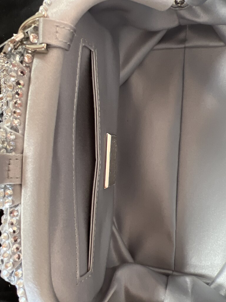 Judith Leiber Gemma Sequin Clutch w/ Shoulder Chain and Dustbag (In Store $1695)