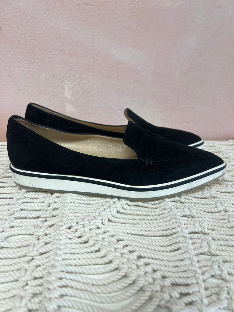 Nicholas Kirkwood Suede Pointed Toe Flat