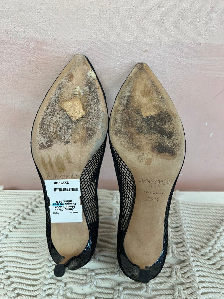 Mesh Fishnet Pumps w/ Box