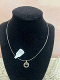 Tiffany & Co. Stencil Cut Out Heart Pendant Necklace Sterling Silver