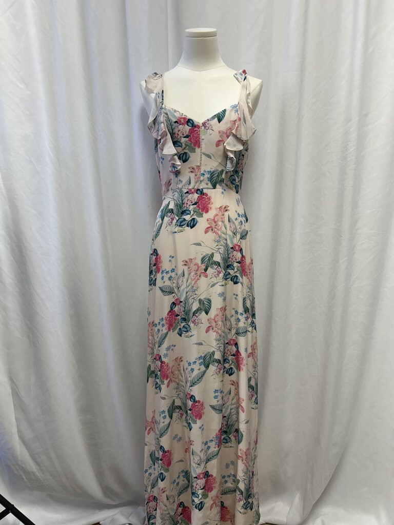 Parker Ruffle Tank Floral Dress