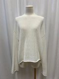 Wide Knit Scoop Neck Sweater