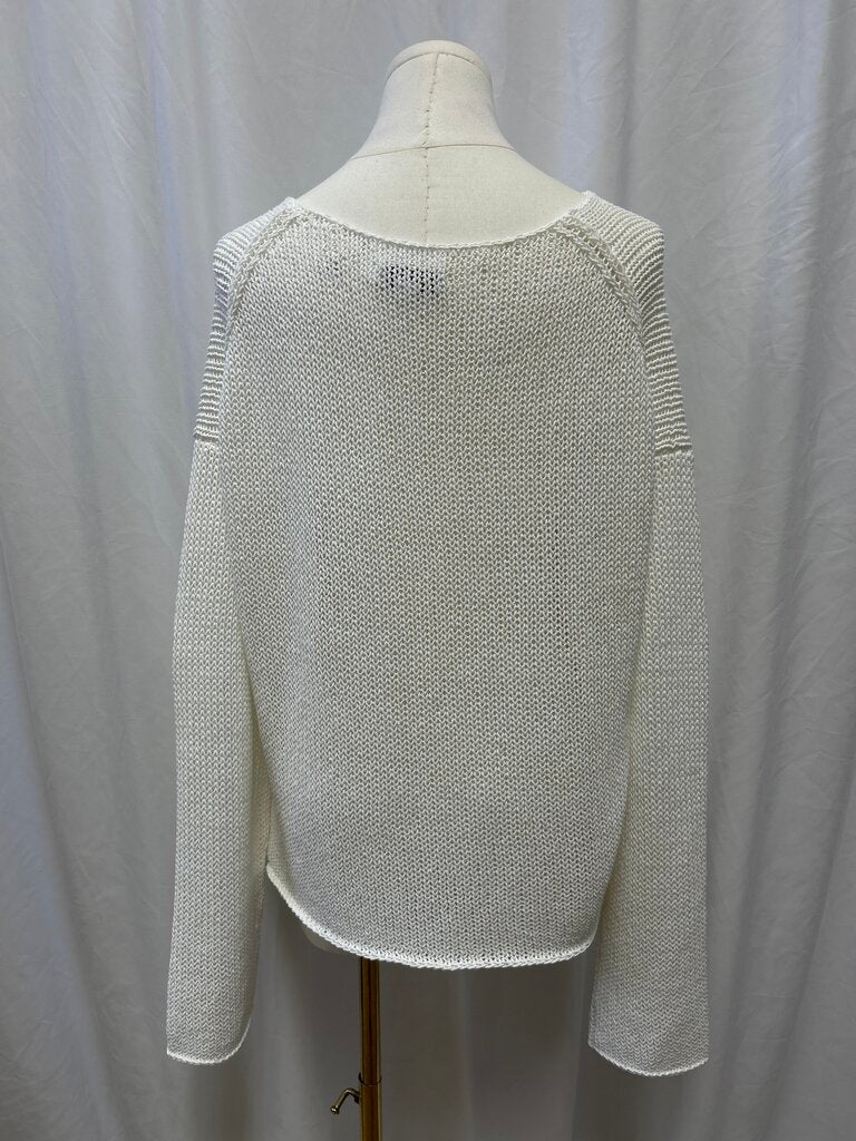 Wide Knit Scoop Neck Sweater