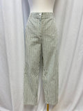 Cotton Blend Seersucker Pinstripe Pant