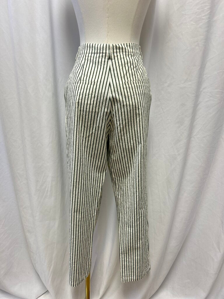Akris Punto Cotton Blend Seersucker Pinstripe Pant