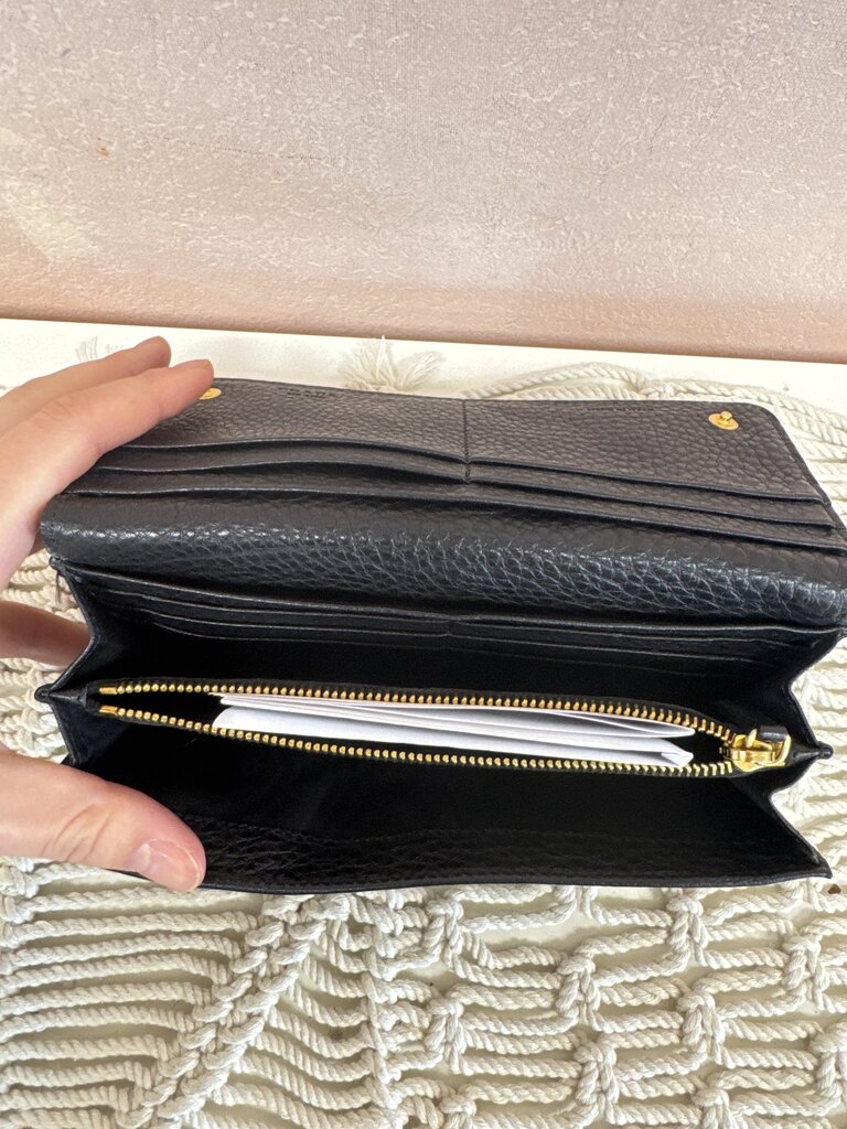 Prada Vitello Daino Leather Wallet