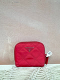 Prada Quilted Mini Nylon Zippy Wallet (As Is)