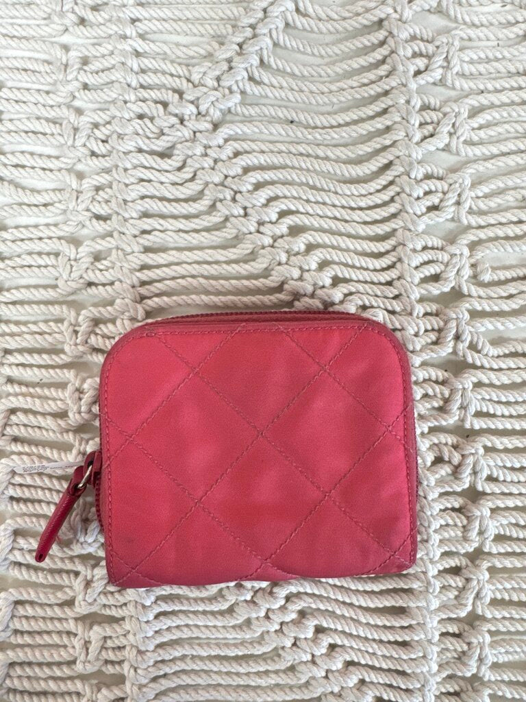 Prada Quilted Mini Nylon Zippy Wallet (As Is)