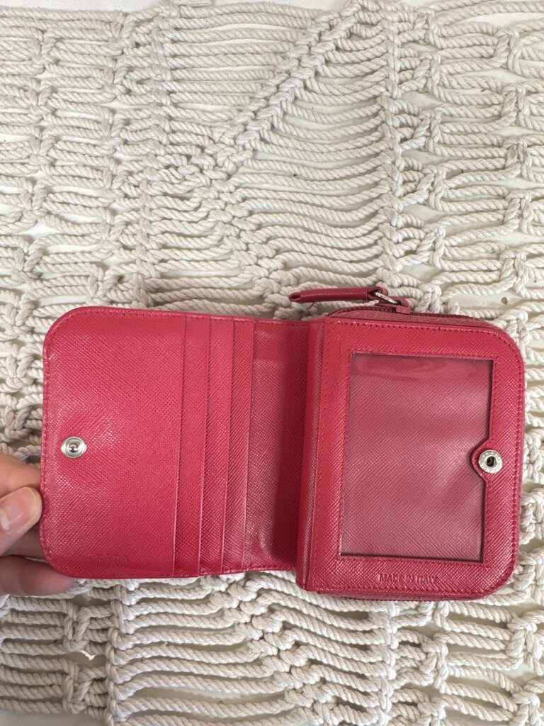 Prada Quilted Mini Nylon Zippy Wallet (As Is)