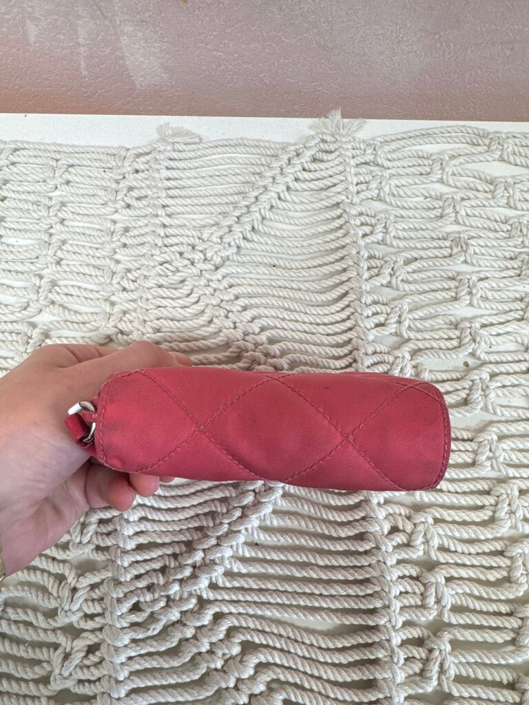 Prada Quilted Mini Nylon Zippy Wallet (As Is)
