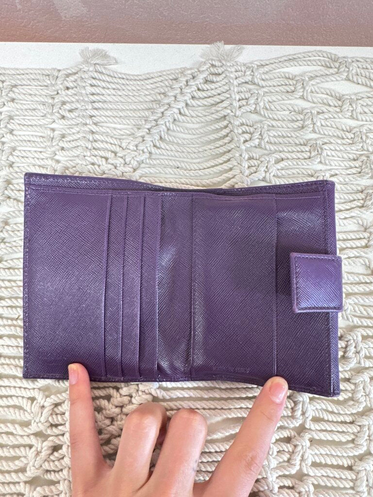 Prada Saffiano Wallet (As Is)