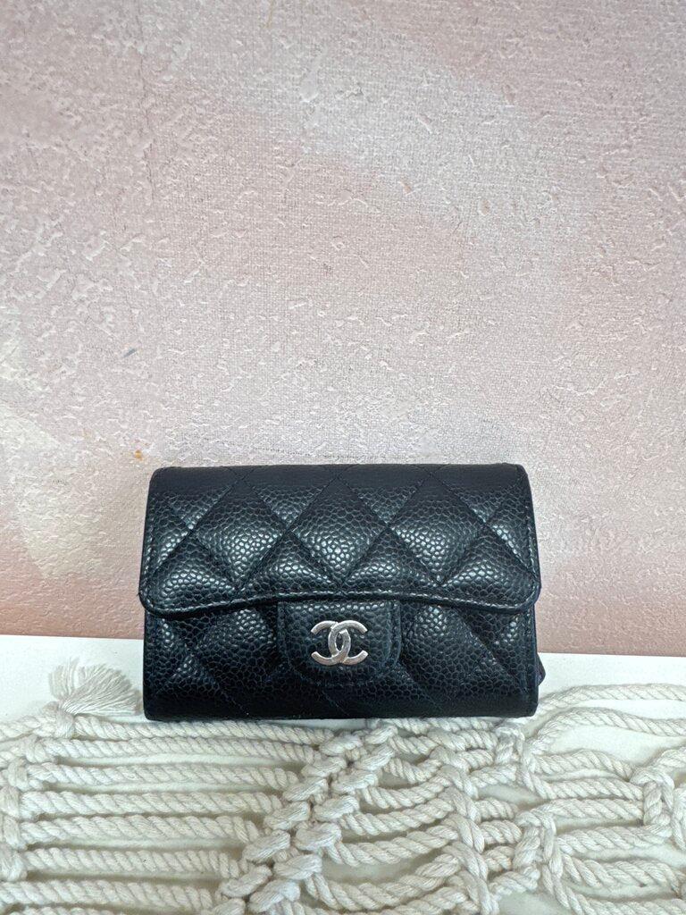 Chanel Quilted Card Holder 2019-2020 Karl Lagerfeld Collection w/ Dustbag